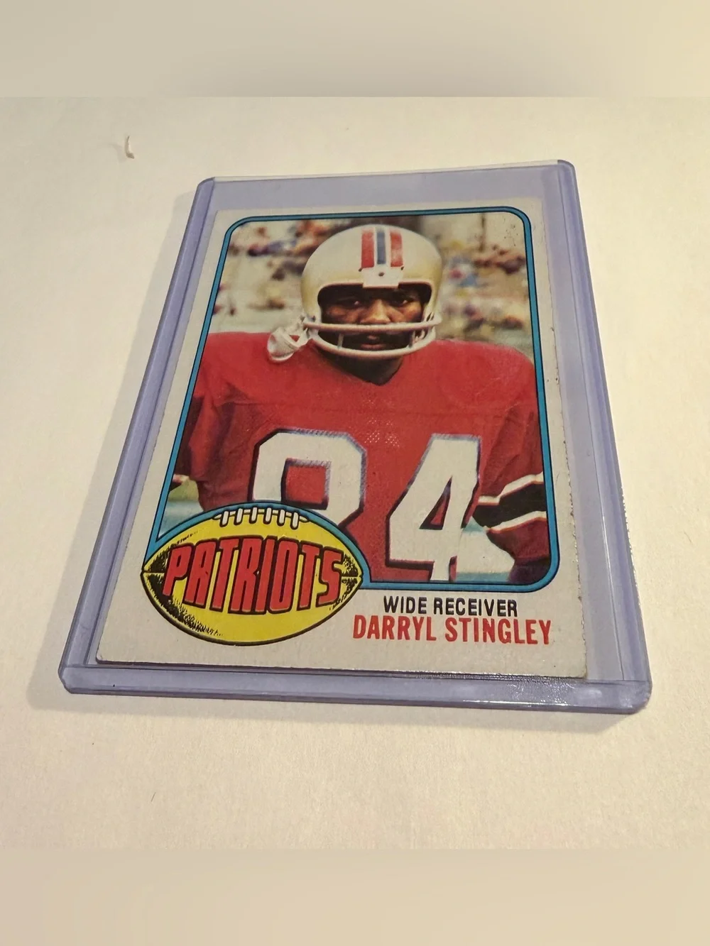 Darryl Stingley 1976 Topps Football Card Vintage Collectible # 324